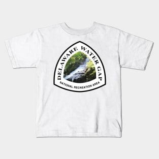 Delaware Water Gap National Recreation Area trail marker Kids T-Shirt